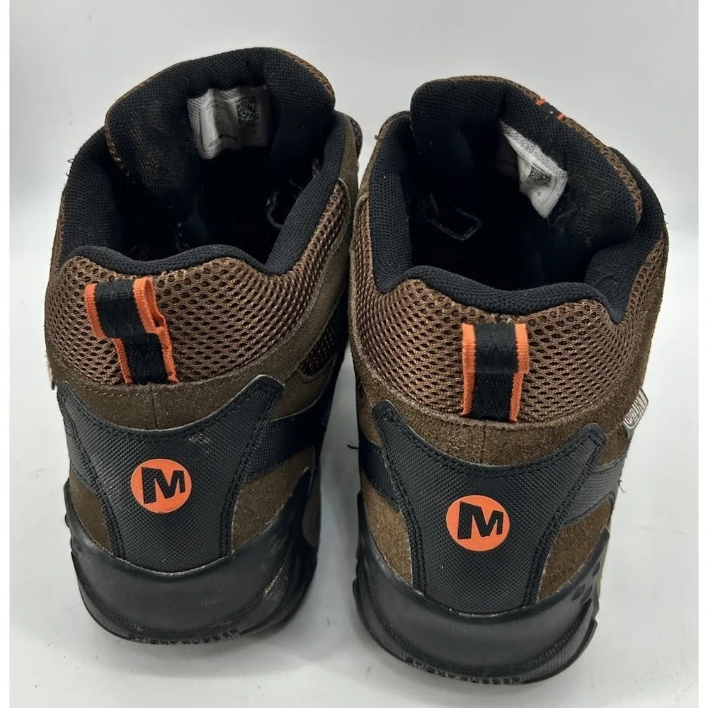 Merrell Deverta Mid Vent Waterproof Hiking Boots J375804C Brown Men's‎ Size 11